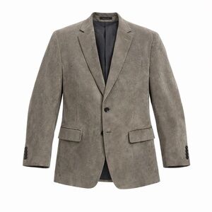 Calvin Klein Men’s Single Breasted Grey/Tan Corduroy Blazer/Sport Coat Sz 40R‌‌‌